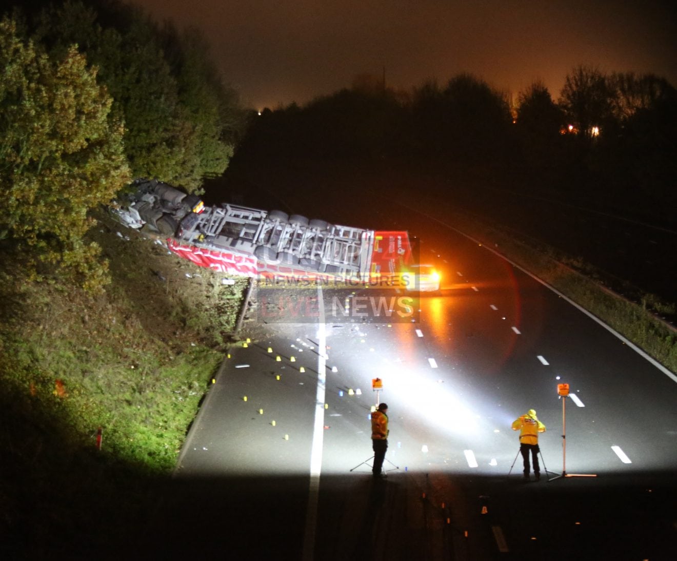 Woman Dies In Fatal Horror  M20 Lorry Collision In Kent