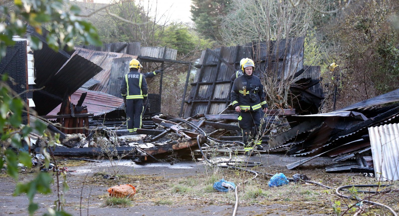 Arson Probe Launched After Villiage Hall Gutted By Fire In Chessington