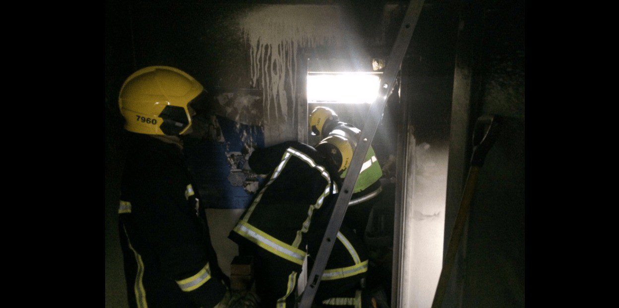 Fire Rips Through Aldershot House Leaving  Family Homeless