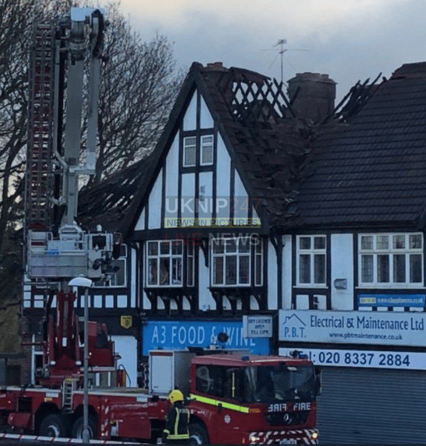 Two Dead After Fire Rips Through Flat Above A Shop In South-west London