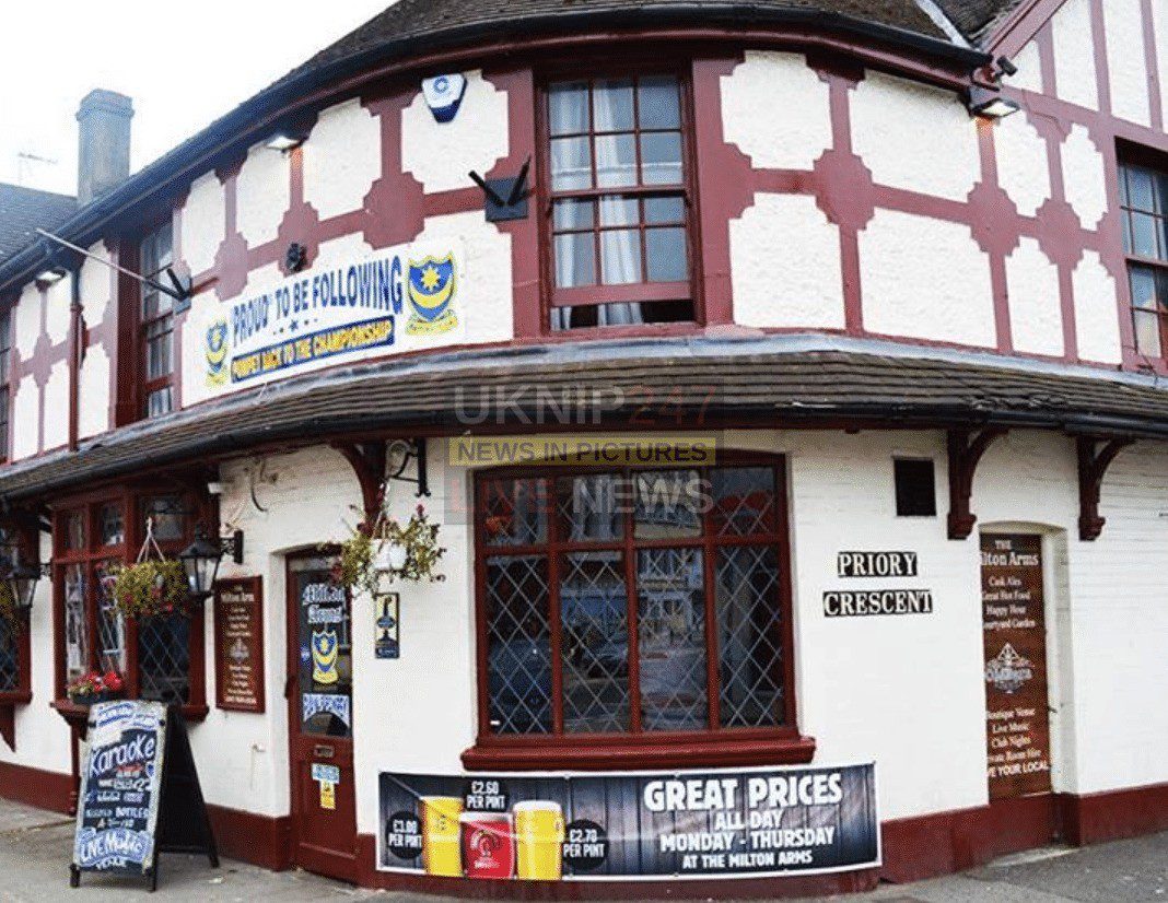 Exclusive  Portsmouth Pub Opens Function Room For City's Homeless