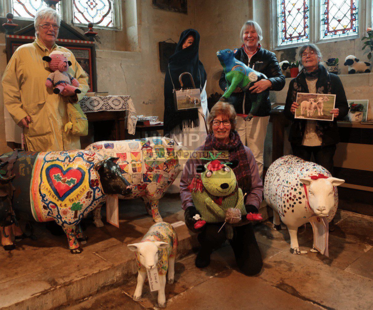 Would Ewe Believe It As Sheep Take Over Shorwell Village On The Isle Of Wight