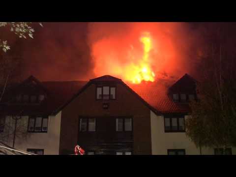 Wokefield Park Hotel Fire  In Berkshire