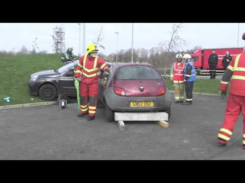 Ukro 2016 Scottish Rescue  Scottish Rescue Challenge Road Traffic Collision  Whitburn