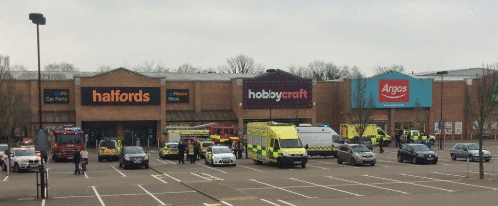 White Powder Find Sparks Major Response In Woking