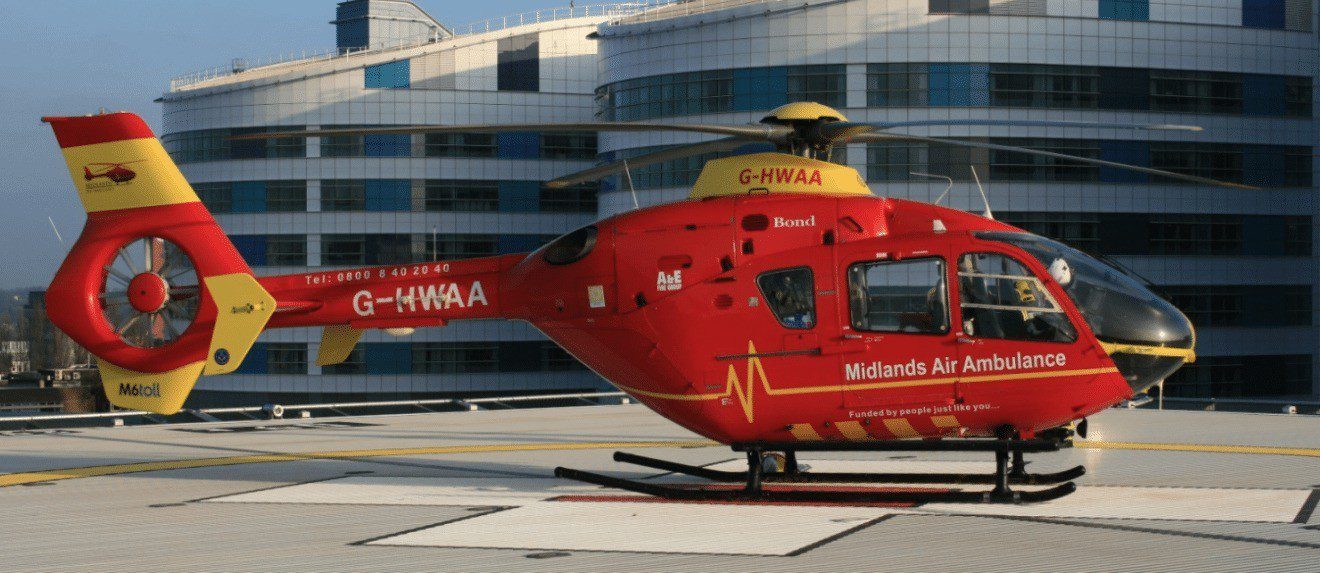 Man Airlifted Following  Bilston Collision