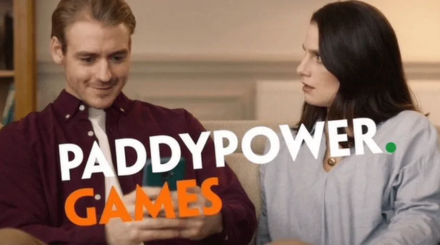 An advertisement for the betting company Paddy Power has been banned for encouraging repetitive gambling by depicting it taking precedenc…