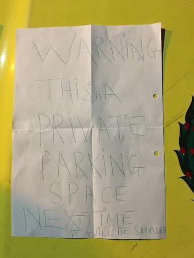 Police Arrest One After Shocking Note Left On London Ambulance