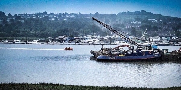 Police Search River Medway In Rochester