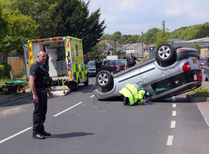 Man Loses Part Of His  Finger After Vehicle Rolls On The Isle Of Wight