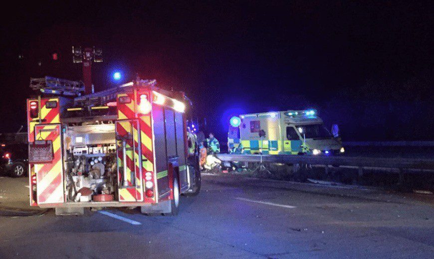 Police Probe Launched  After Man Mowed  Down And Killed  On The Motorway