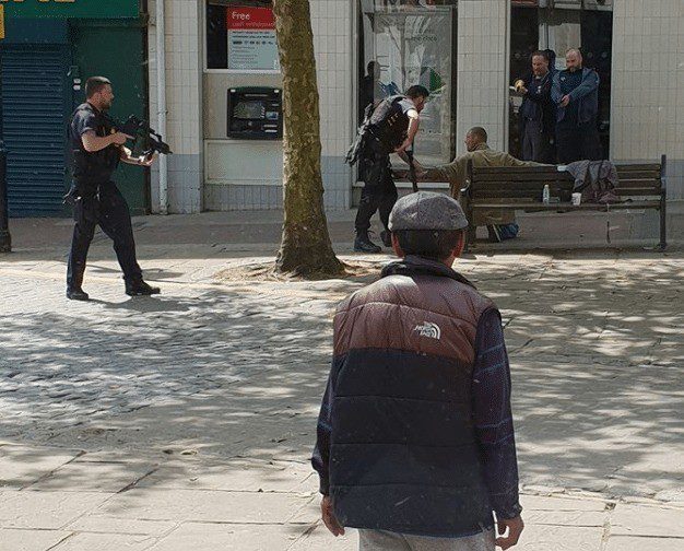 Armed Police Called To Ashford  Town After Man Seen With A Gun