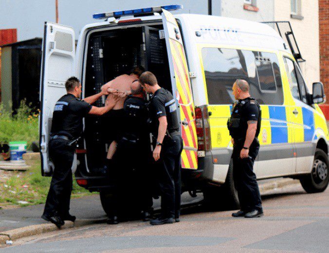 Two Detained In Ryde After Car Is Driven Dangerously And Man Kicks Off With Cops