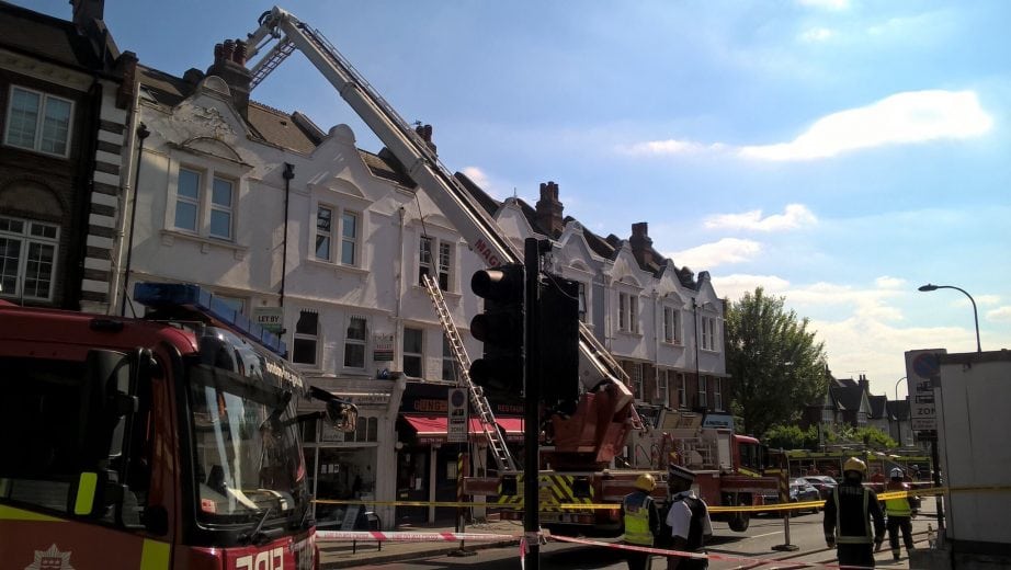 Fire Crews Called To West Hampstead Blaze