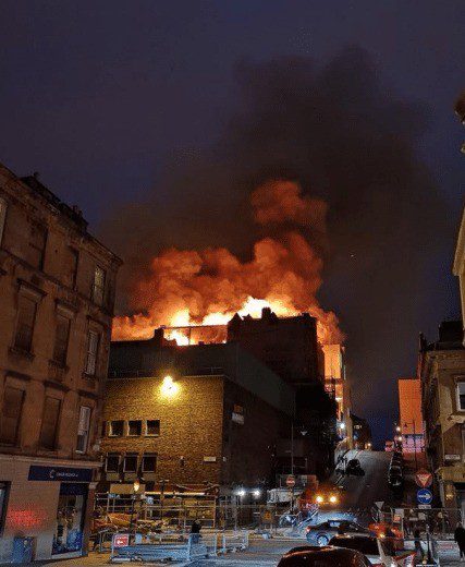 Probe Launched After Major Fire Rips Through Glasgow School Of Art