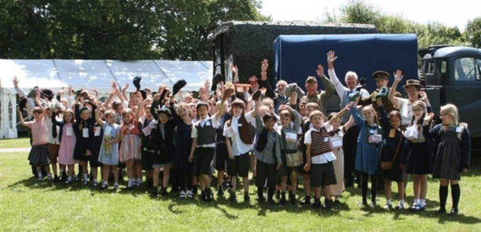 Isle Of Wight School Children To Be Taken Back In Time To  Wartime Evacuation