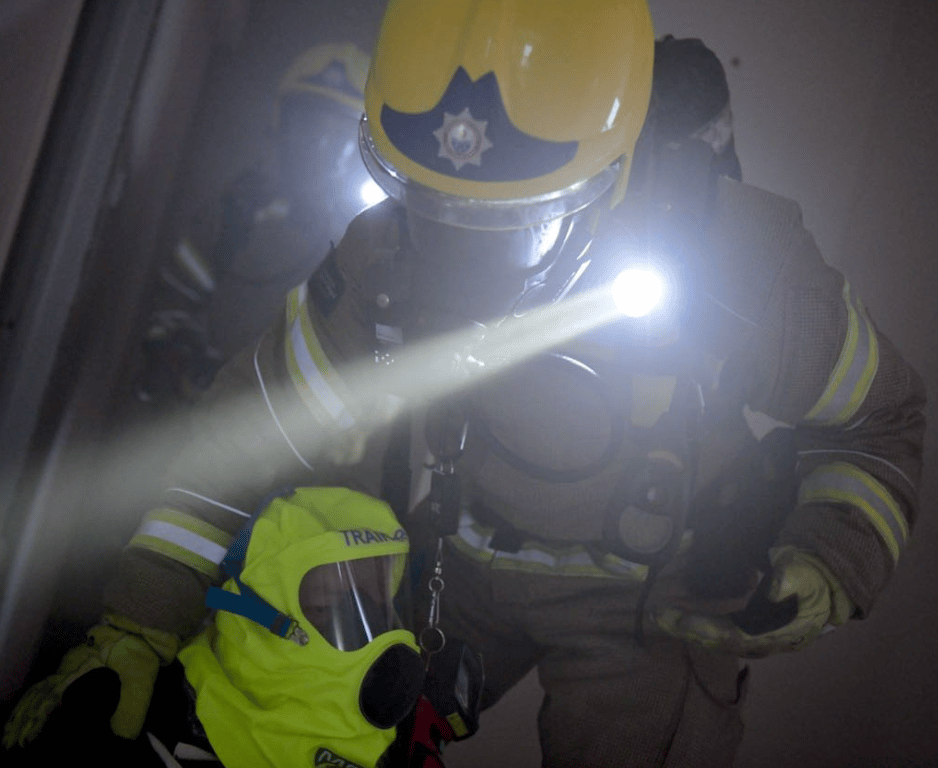 Smoke Hood Used To Rescue Casualty From Fire In Basingstoke Block Of Flats