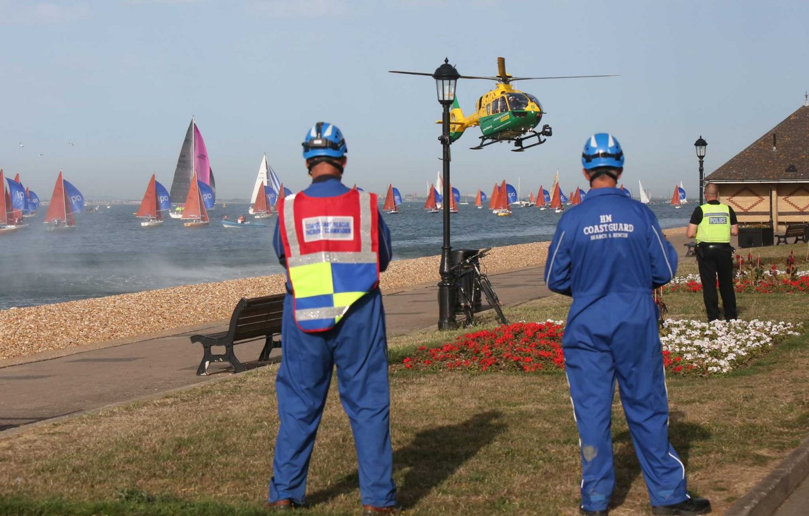 Air Ambulance Called After Woman Pulled From Water In Cowes