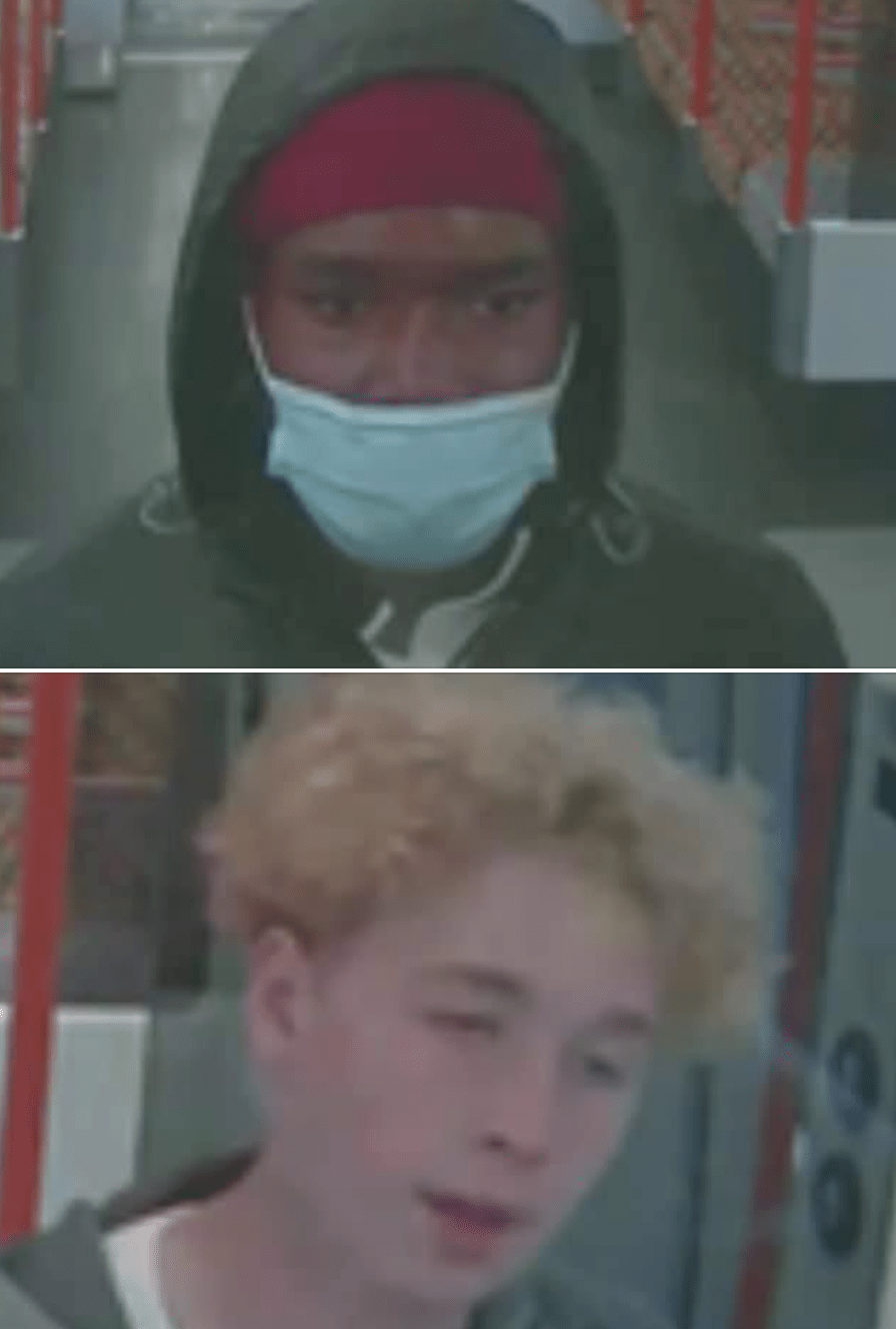 Officers Investigating A Robbery In Which A Teenage Couple Were Assaulted On-board A Train Travelling From Upminster To Romford Are Today Releasing Cctv Images In Connection