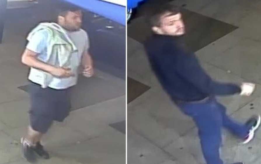 Police Are Appealing For Information To Identify Two Men Who Are Wanted