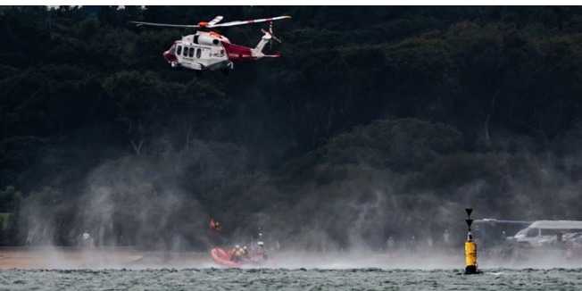 Cowes Lifeboat Man Swan To Aid Of Blind Man In Distress