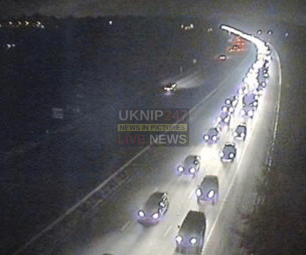 M27 Motorway Closed Following Collision