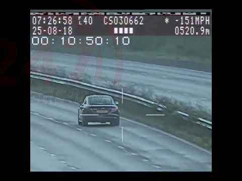 Watch Driver Who Was  Caught Speeding At 151mph  In An  Audi Tt Rs On The M23.