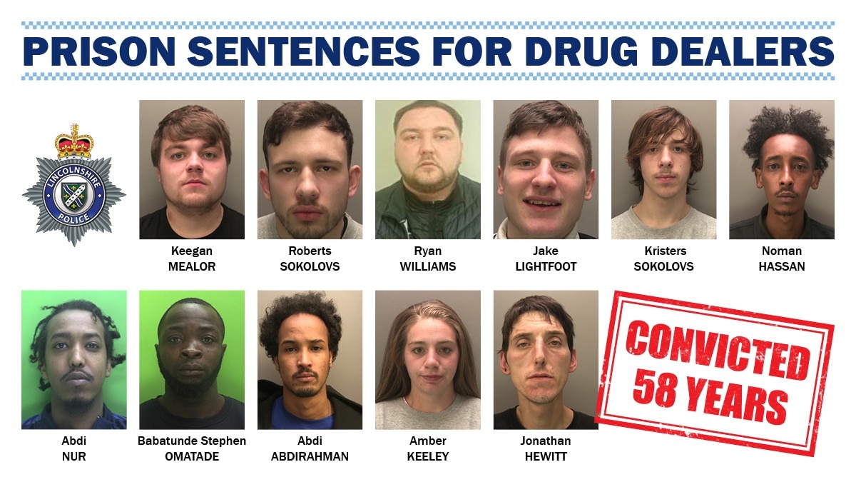 Nine Members Of Organised Criminal Groups (ocgs) Who Were Operating Drugs Networks Worth Hundreds Of Thousands Of Pounds Across Three Counties Have Been Sentenced To 58 Years In Prison Between Them