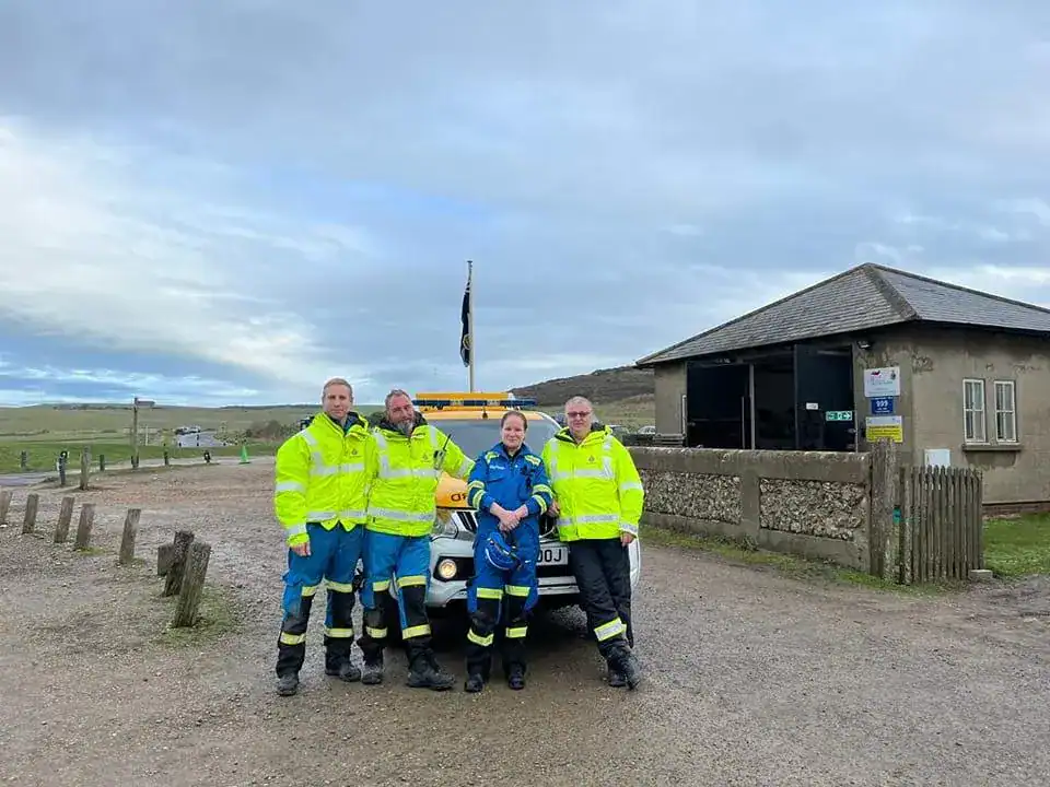 Christmas Day tasking for Birling Gap Coastguard making it their 200th call-out for 2022