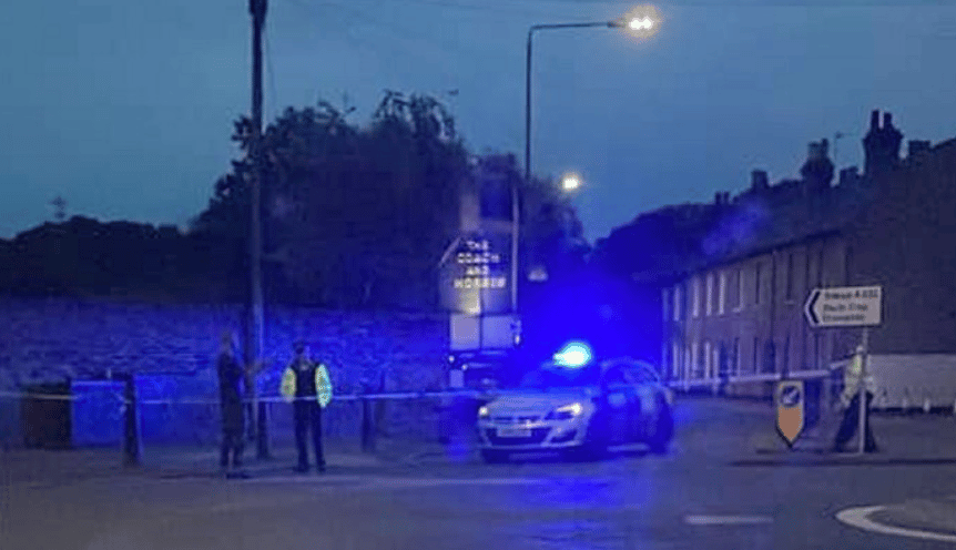 A Motorcyclist Was Killed In Sidcup After Being Involved In An Accident With A Traffic Island