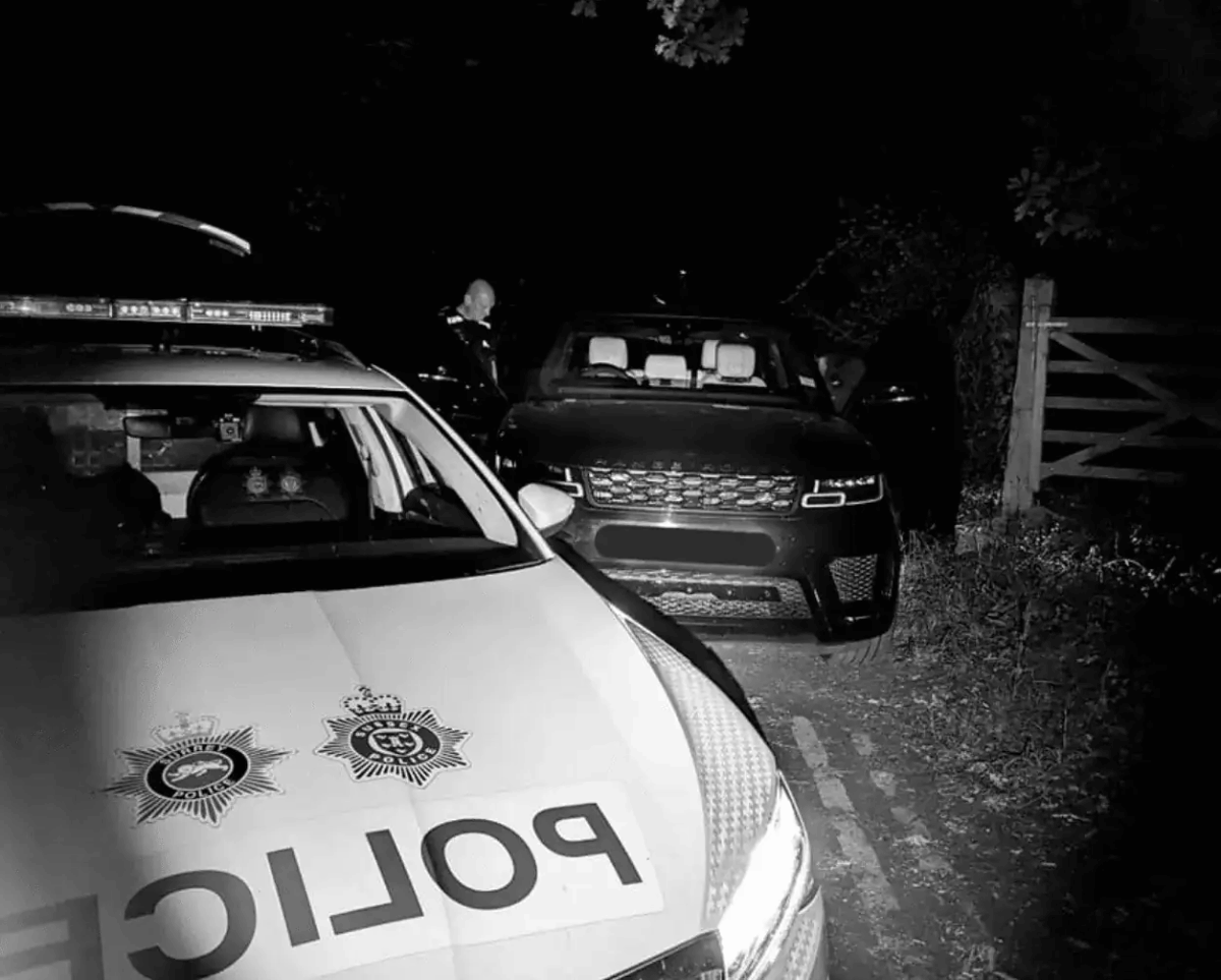 High-Speed Chase in Sussex Ends with Two London Men Arrested Over Stolen Range Rover
