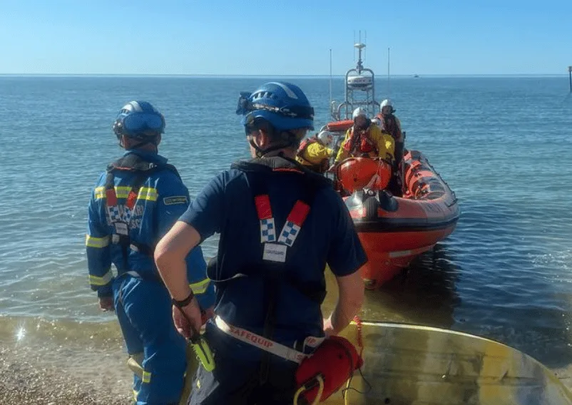 Kayaker’s Quick Thinking and Waterproof Phone Save Him Off Littlehampton Coast