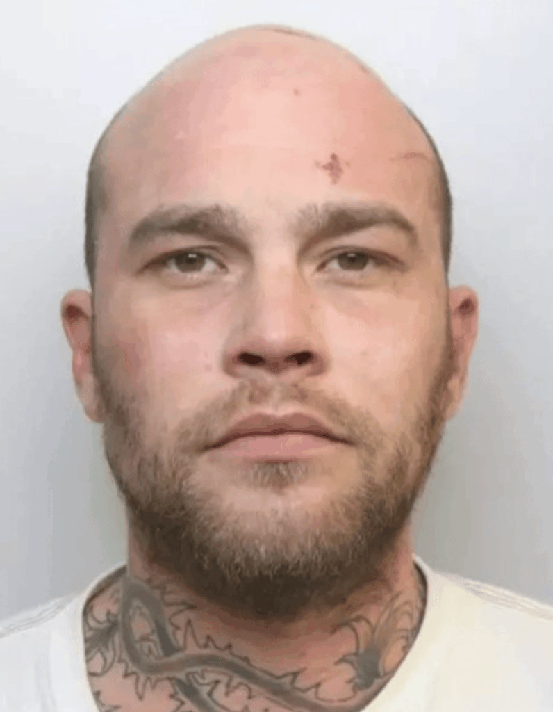 A man has been jailed for more than seven years after gouging the eye of a police officer after being detained for driving under the influence