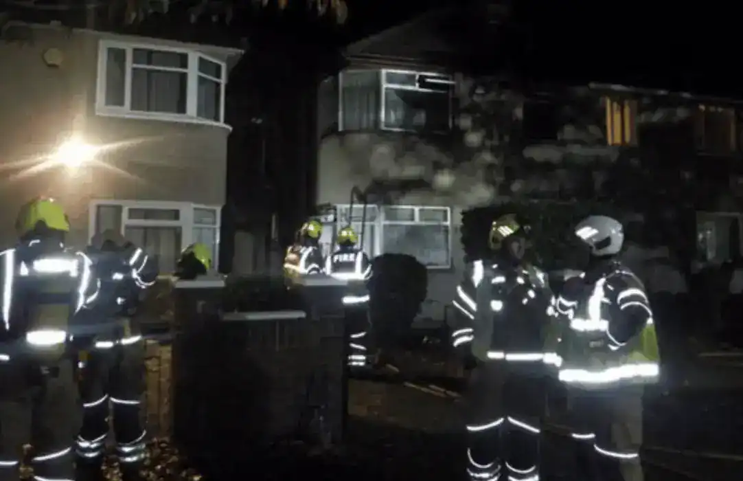 Firefighters have issued another e-bike safety warning after a house fire on Balmoral Drive in Hayes in the early hours