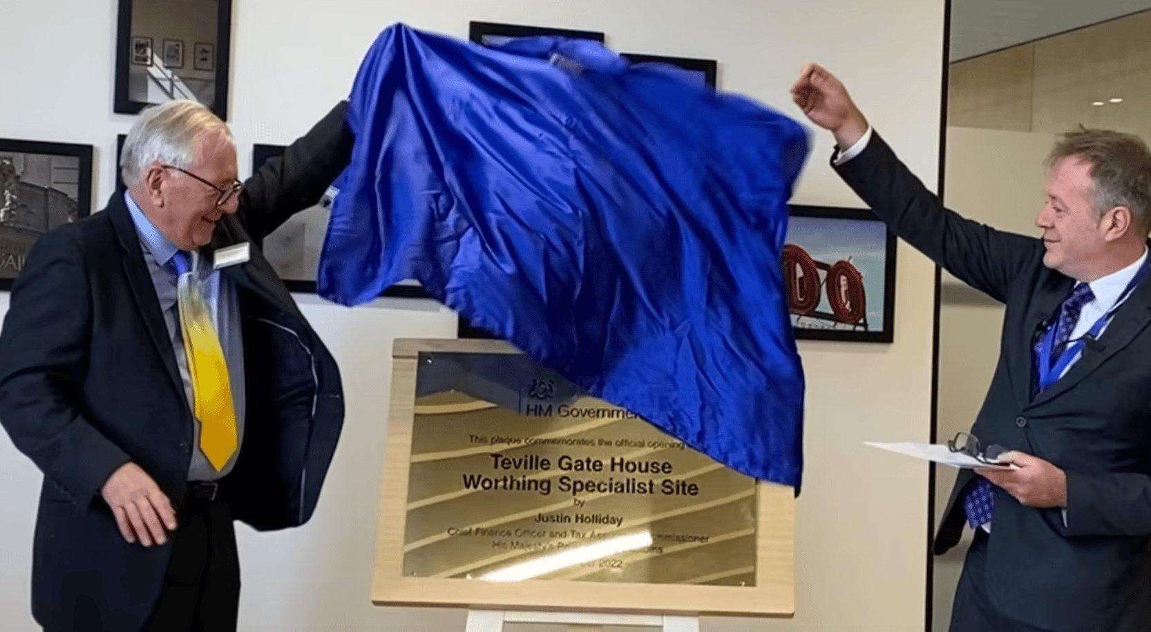 Hmrc’s Worthing Specialist Site Formally Opens