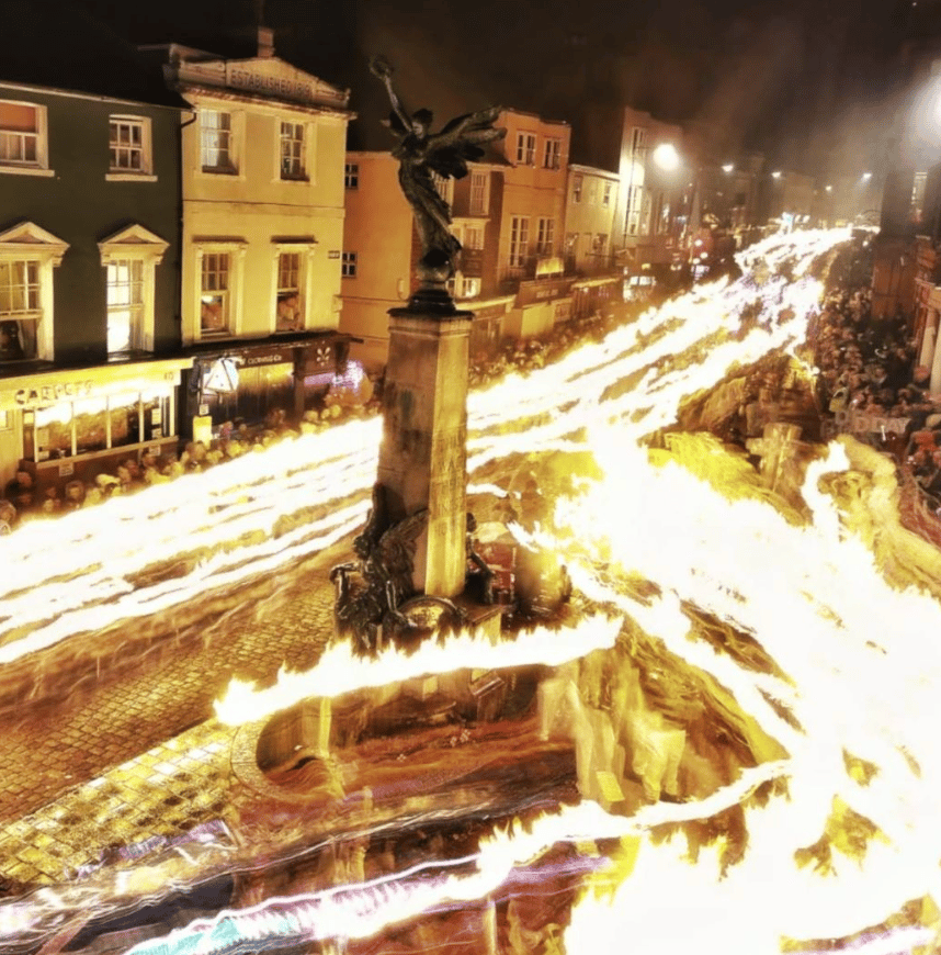 With Lewes Bonfire Night Just Days Away, Members Of The Public Are Being Urged Not To Travel To The Event [breakig]