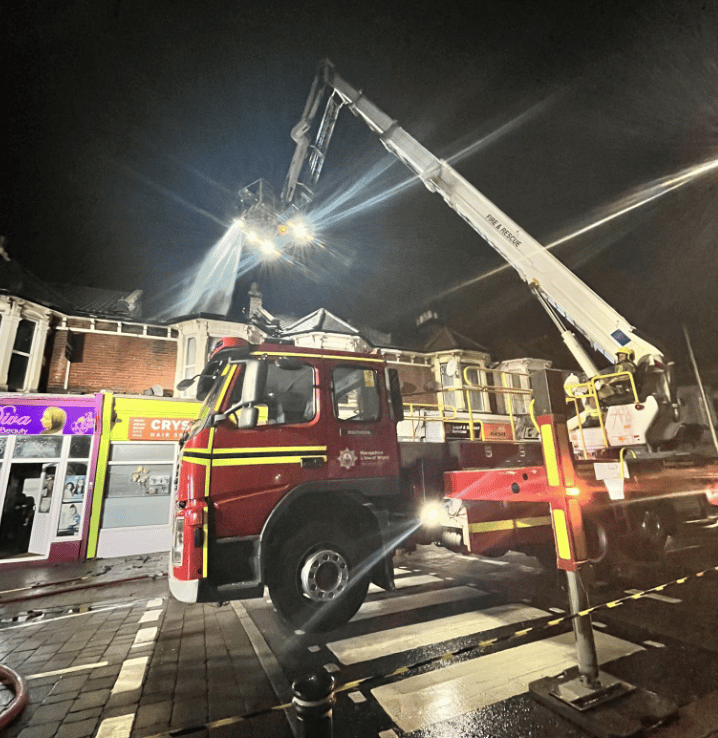 Portsmouth Firefighters Tackle First-floor Flat Fire On Fawcett Road Portsmouth
