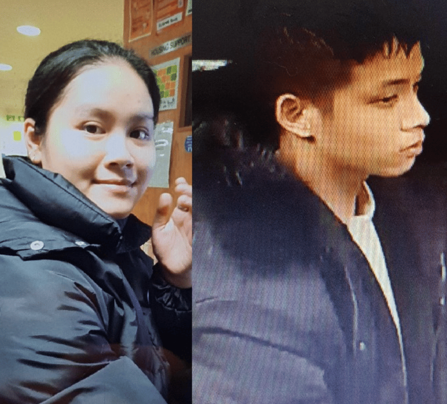 Police Appealing For Help To Find Missing Hung Phi Nguyen (right), Missing From East Molesey, And Tgu Trang Phi Nguyen (left), Missing From Redhill, Both Aged 17 Years Old