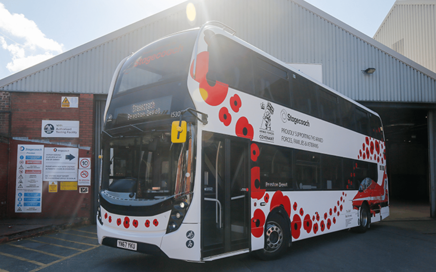 Stagecoach Has Confirmed Its Ongoing Commitment To The Armed Forces By Extending Its New Policy Of Free travel For Veterans And Military Personnel To Include Cadets Who Wish To Attend Remembrance Services