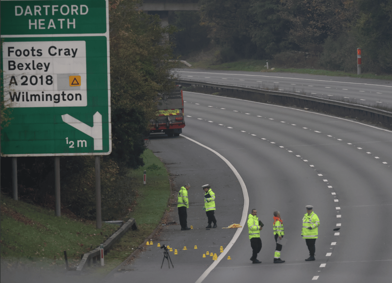 Police Are Appealing For Information And Dashcam Footage After A Pedestrian Died Following A  Fatal Collision On The A2 Near Dartford