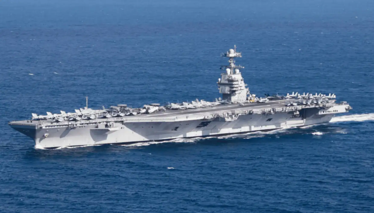 It has been confirmed that the nuclear-powered USS Gerald R Ford, the world’s largest warship, will dock in the Solent next week for the first time