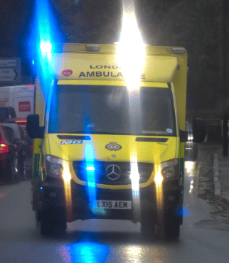 A Female, Was Treated At The Scene Before Being Taken To Hospital After A Collison On Tooley Street In South East London