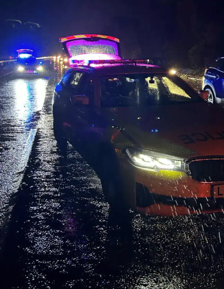 Crash Chaos: A27 Westbound Shut at A280 with 3-Mile Tailbacks and 25-Minute Delays