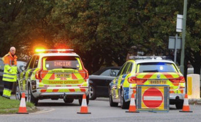 Road Closures Are Currently In Place Between The Black Prince Interchange And The Danson Interchange