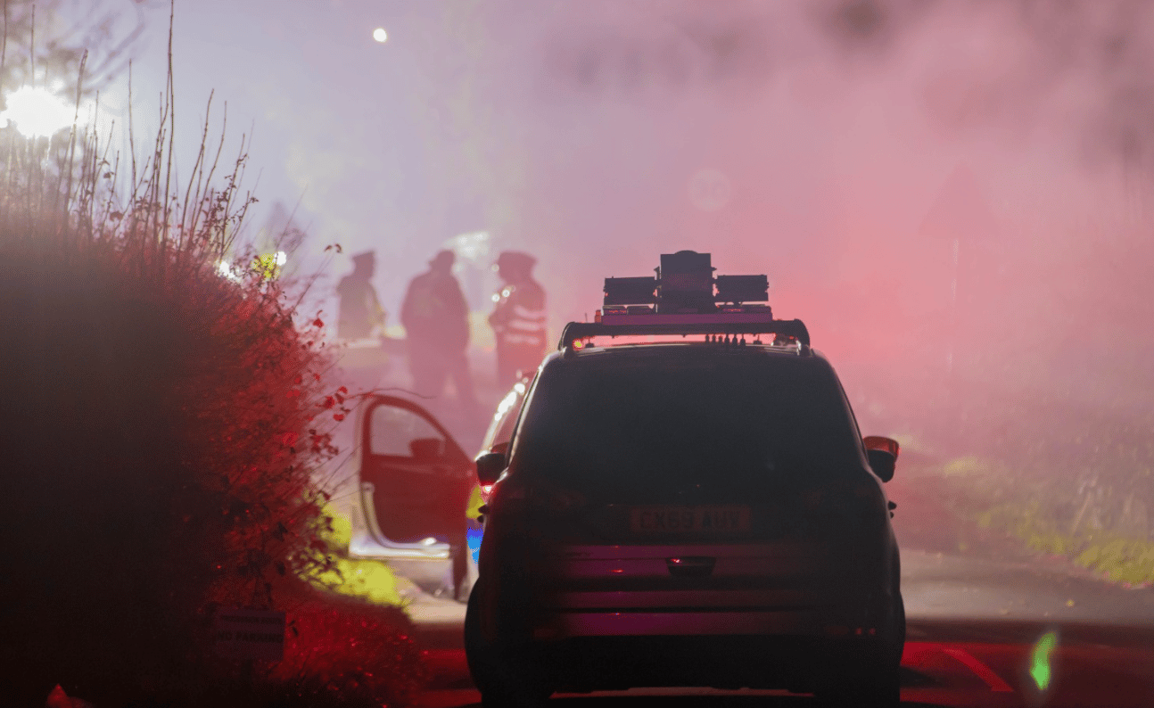 Two Women Were Taken To Hospital With Serious Injuries  Following A Collision Which Occurred Shortly After A Bonfire And Fireworks Display In Barcombe