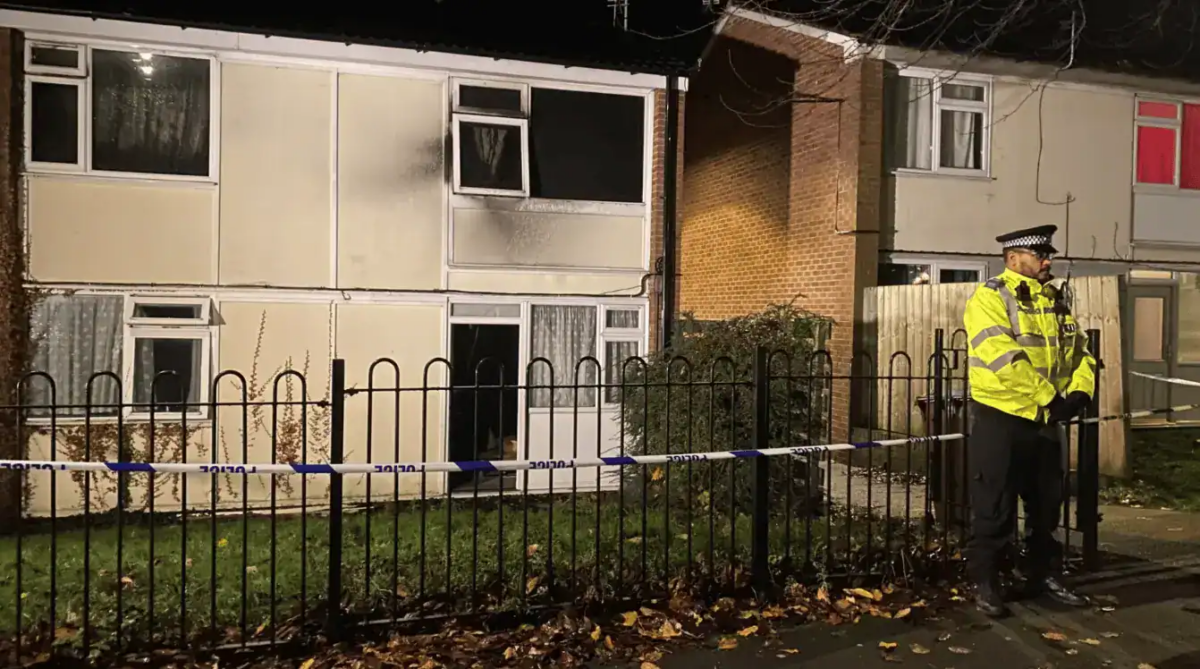 Man Arrested in Nottingham After Fatal Flat Fire Kills Two Toddlers