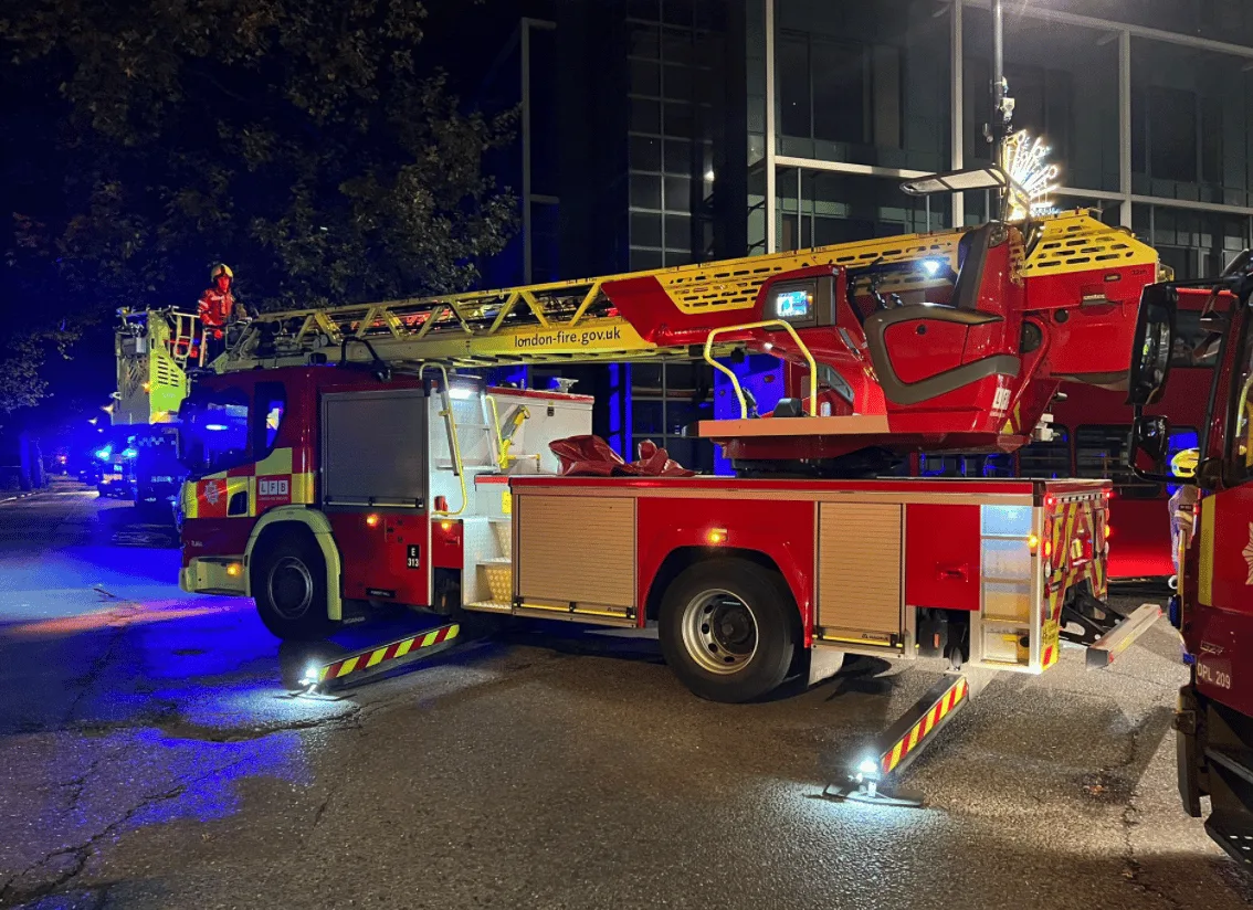Fire Crews Called To Reported Explosion And Fire At Lewisham Tower Block