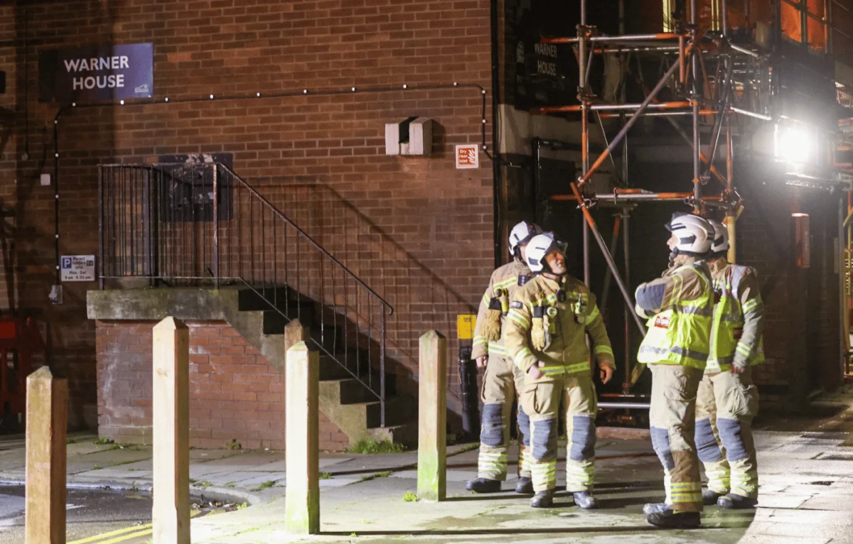 60 Residents Self Evacuate After Tower Block Blaze In Lewisham