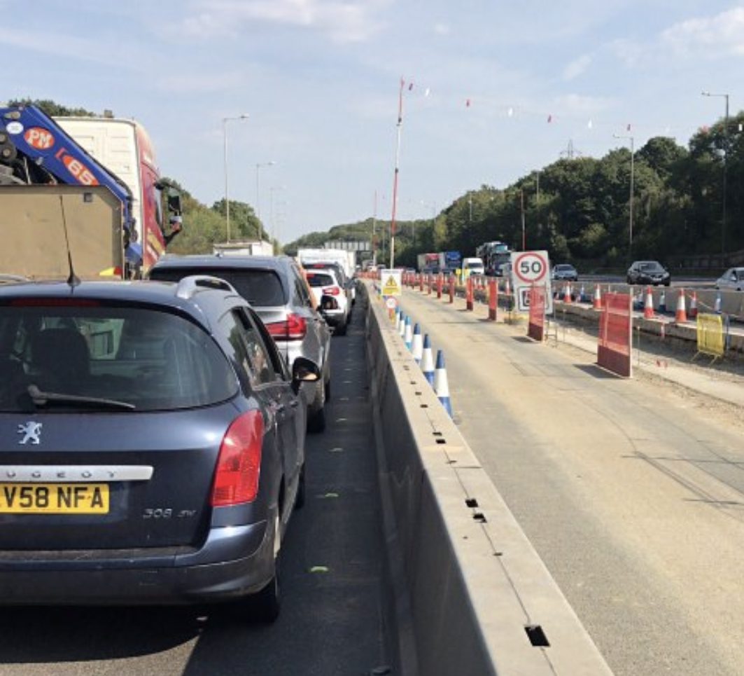 Severe Delays On The A2  In Kent, Due To A Collision Leaving  An 8 Mile Traffic Jam