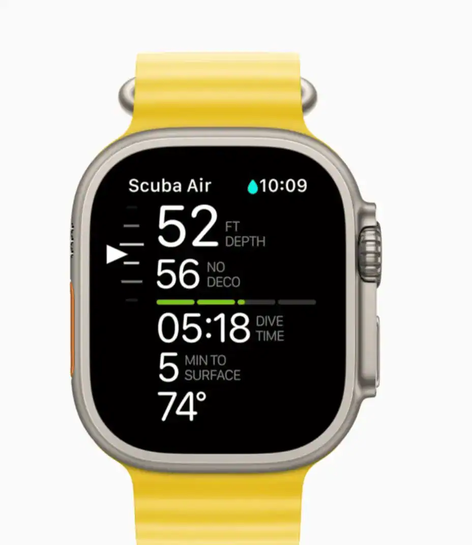 The Oceanic+ app on Apple Watch Ultra and the companion app for iPhone provide all of the key features of an advanced dive computer, robust dive planning, and a comprehensive post-dive experience